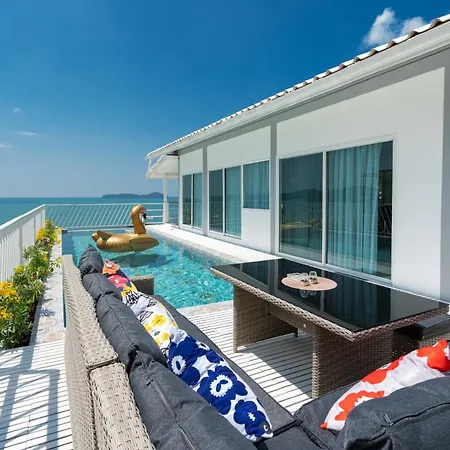 Mona Seaview Pool Villa Beach Front Aoyon Beach Ban Ao Makham Exterior photo